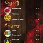 Menu Restaurants Jannat Daoudiate Marrakech February 2024 265012-810400
